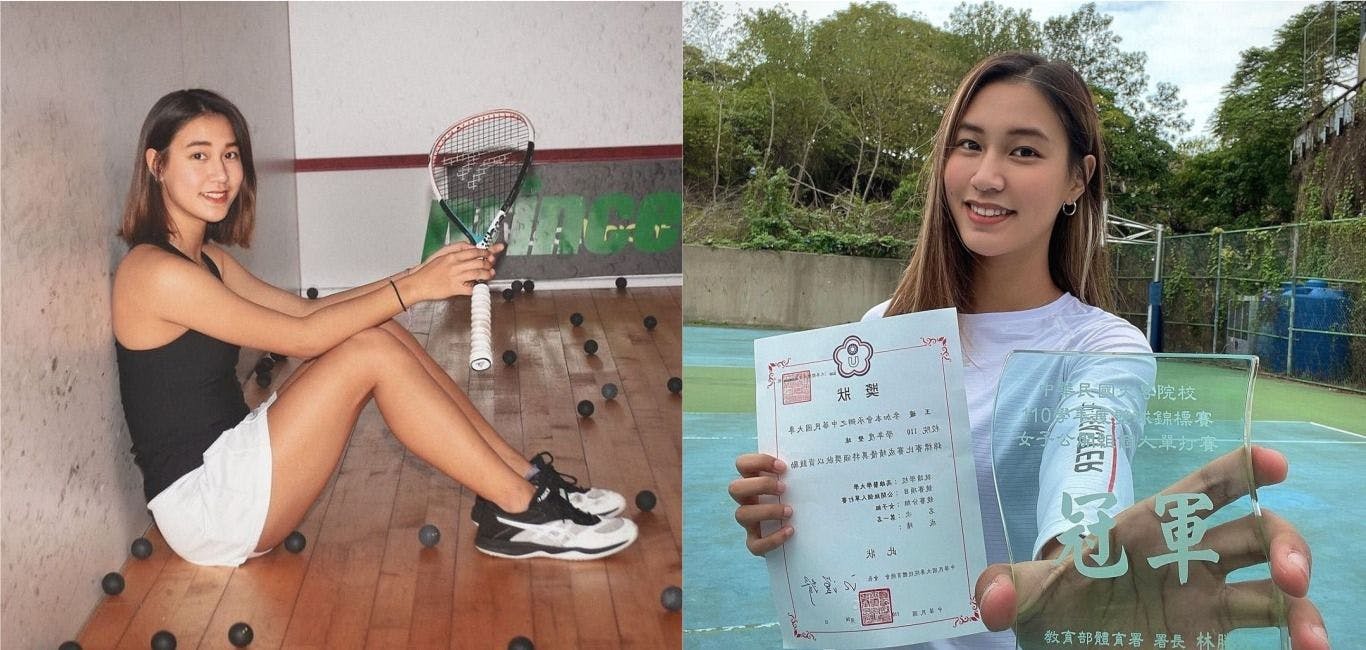 13歲起步5年斬獲24座冠軍 壁球國手王媛用青春苦練從未後悔