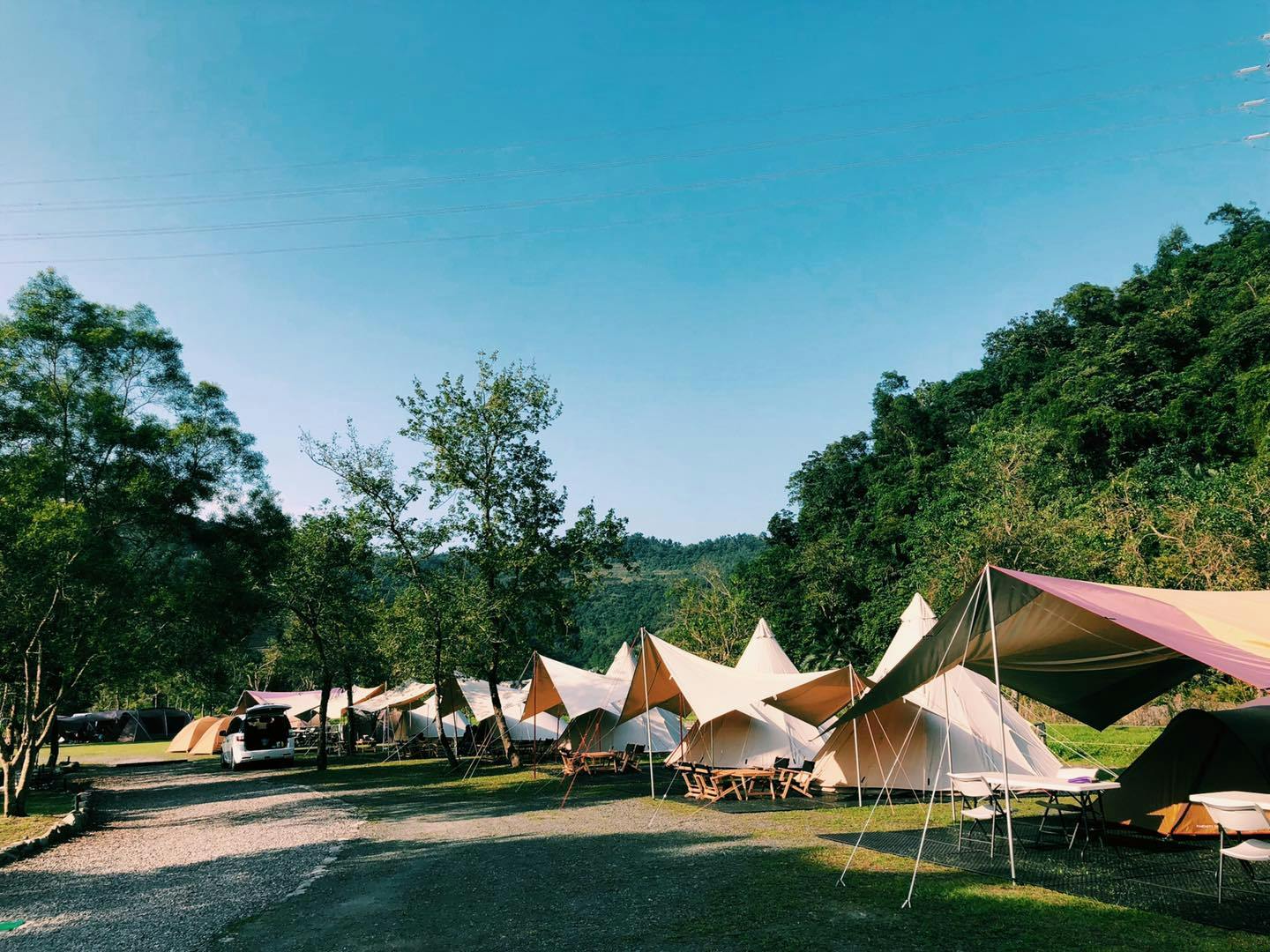 不用買裝備也能出發露營，森山林谷中的夢幻聚落宜蘭「東風綠活」