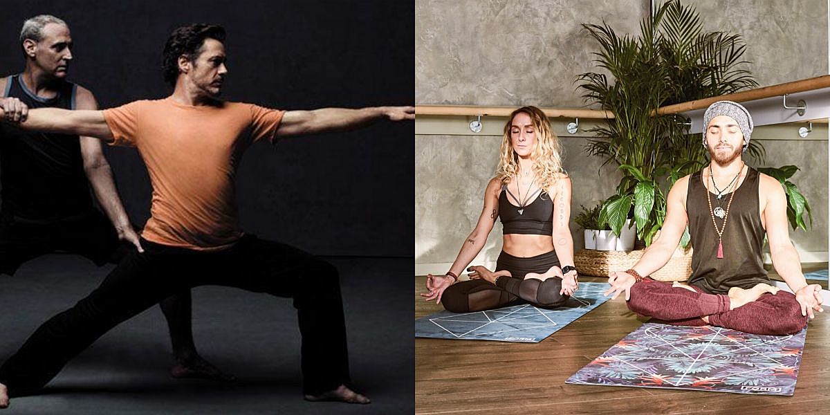 還等什麼？不只是超模，好萊塢男星都在練瑜伽維持好身材！